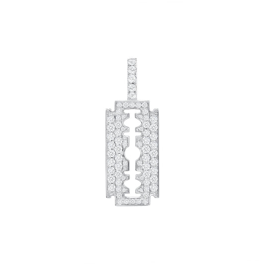 Diamond-Studded Pendant Large