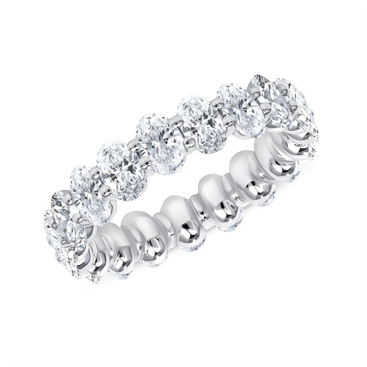 Oval Eternity Band