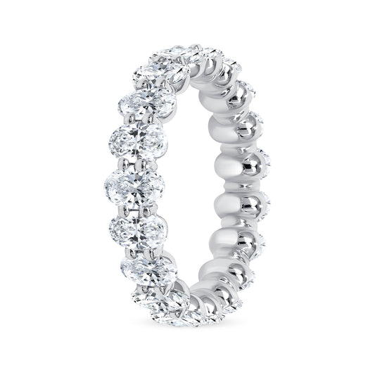 Oval Eternity Band