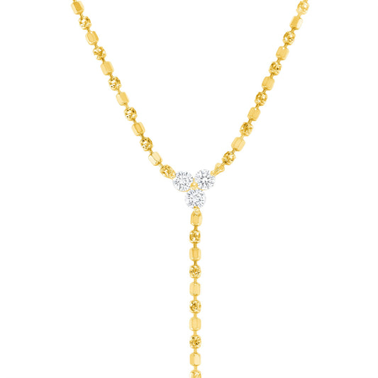 Sparkler Lariat with VS Diamond Trio