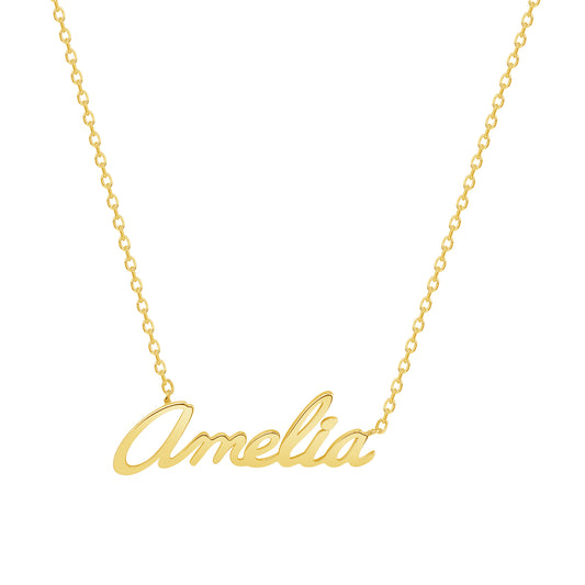 Amelia Font Custom Necklace