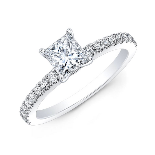 Princess-Cut Engagement Ring